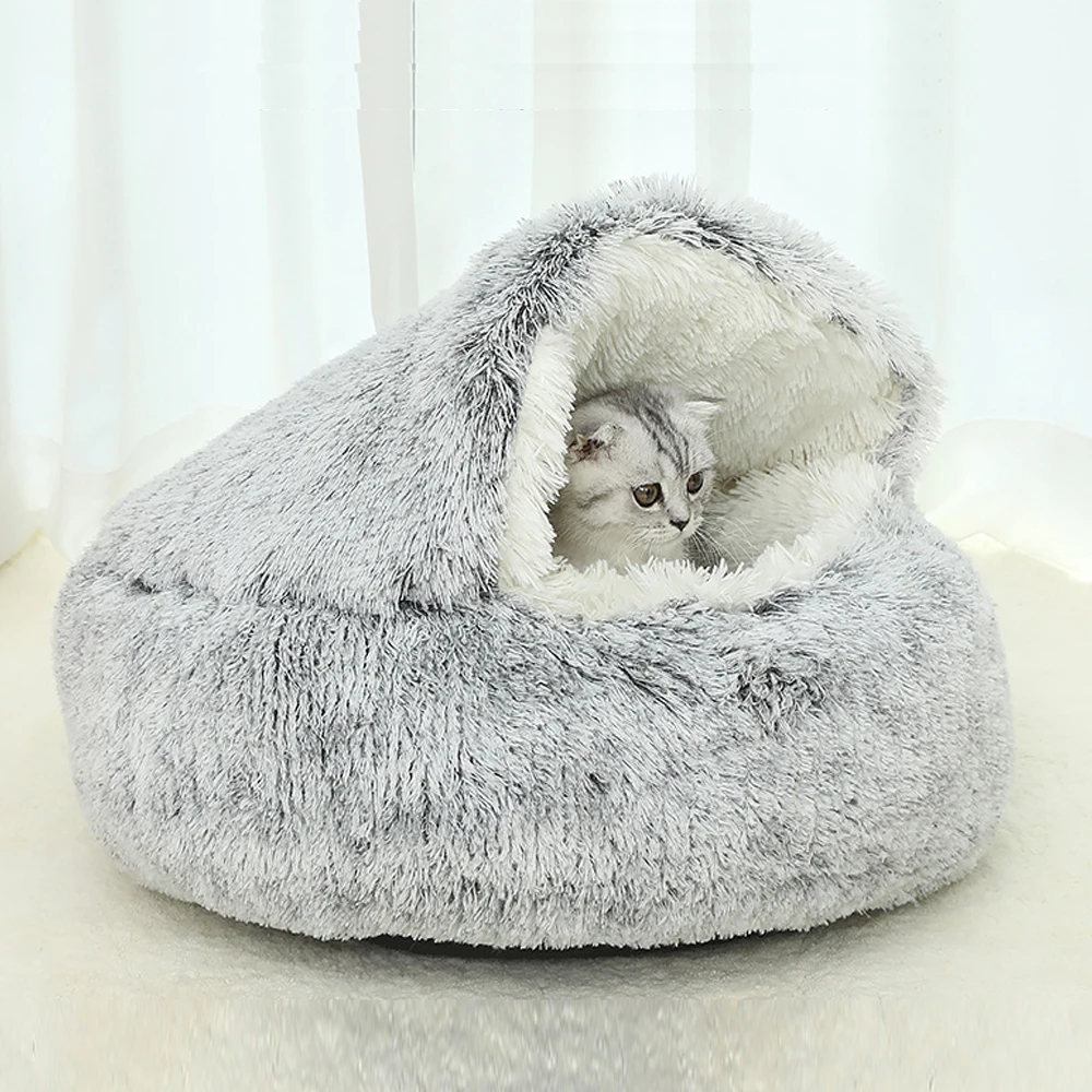 

New Dogs Kennel Plush Winter Warm Ded Soft Comfortable Pet Accessories Cat Clanket For Small-35CM Medium-40CM Large 50CM