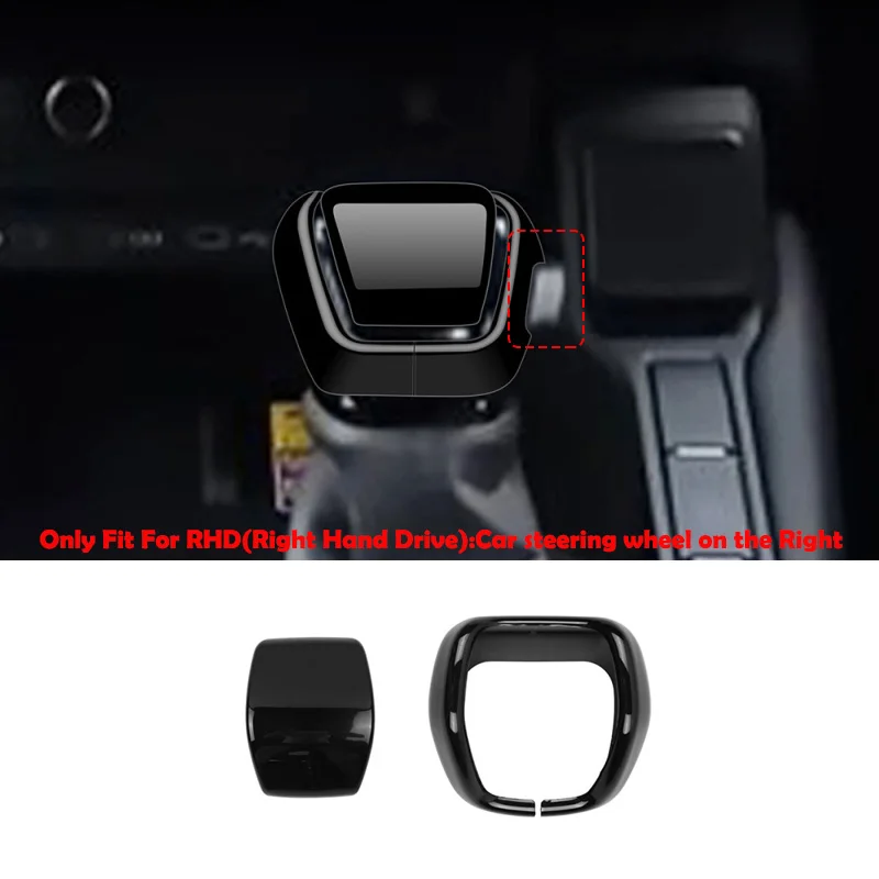 

Для Toyota Land Cruiser 250 Prado LC250 LC300 70 ABS углеродное волокно, автомобильная ручка переключения передач, крышка переключения передач, накладка, наклейка, аксессуары