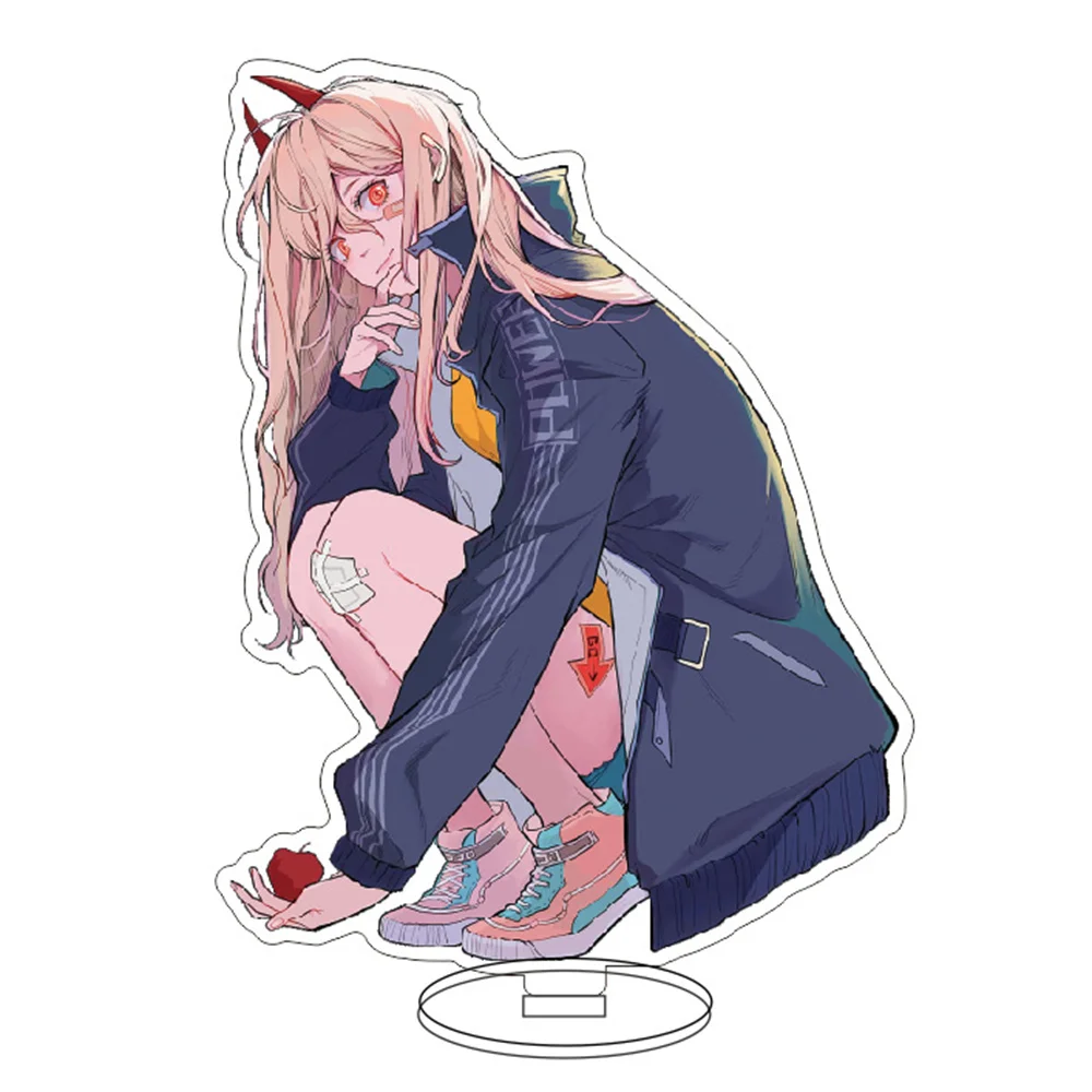 Новинка фигурка в стиле аниме Человек с Бензопилой держатель для пластины