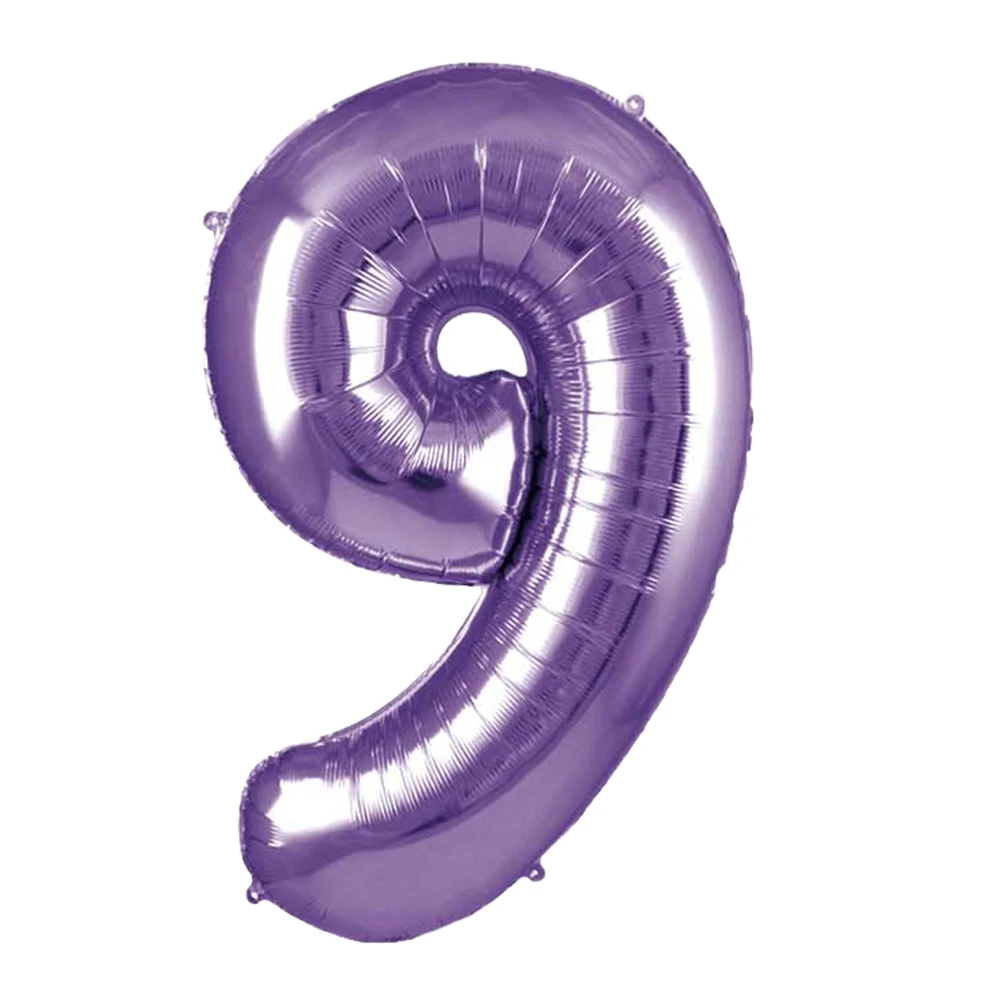 

Фиолетовые номерные шары из фольги 32/40 дюймов