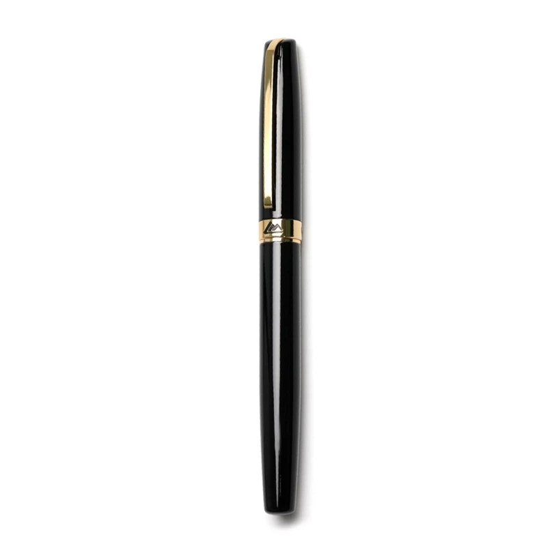 

Metal Fountain Pen Gift Writing Pen F Nib Refillable Converter Piston-Filled
