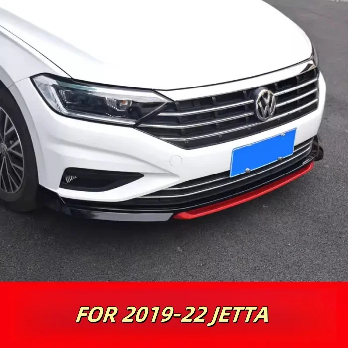 

Для JETTA передний спойлер в стиле лопаты A Body kit 2019-2021 ABS передний спойлер для губ передний бампер диффузор защита