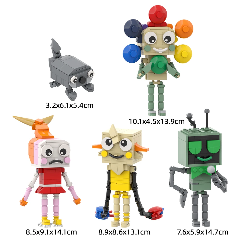 Набор для сборки BuildMOC Dandy World с дондфелем торговлею хорошей галькой моделью