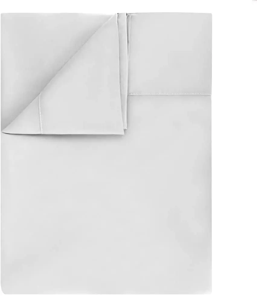 

Luxury Microfiber Breathable Flat Sheet, Wrinkle Resistant Double Brushed Bed Top Sheet Machine Washable