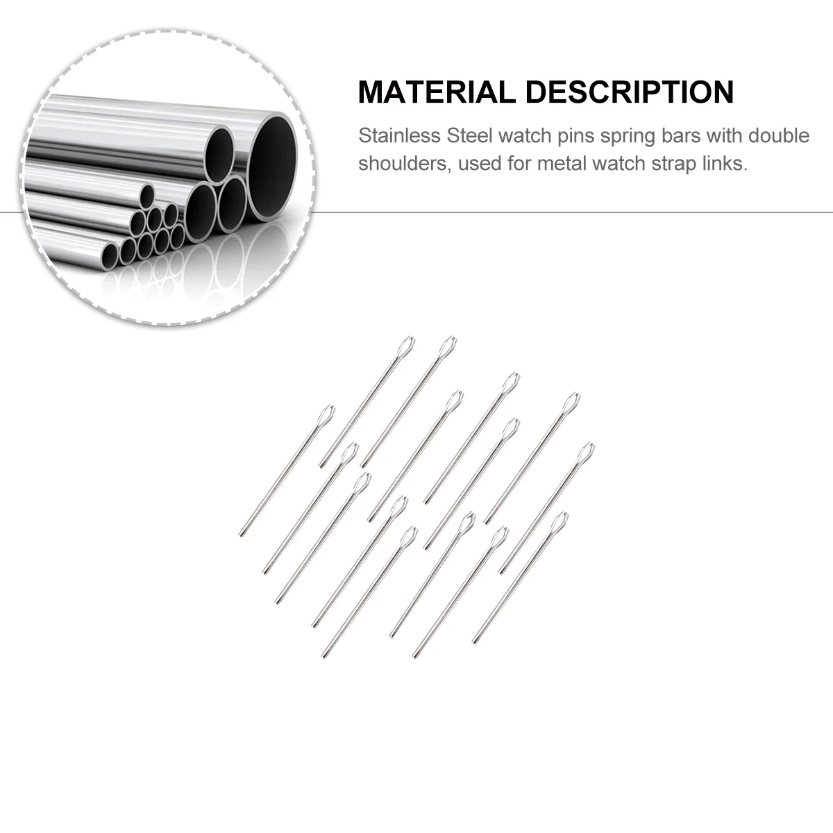 360 шт. ремешок для часов из нержавеющей стали пружинные стержни инструменты 18