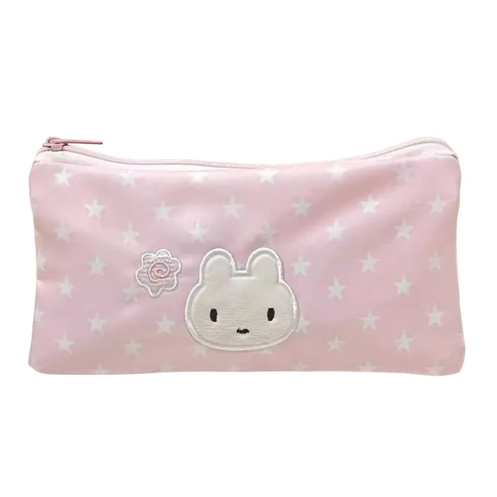 

Розовая тканевая сумка для ручек Pencil Bag