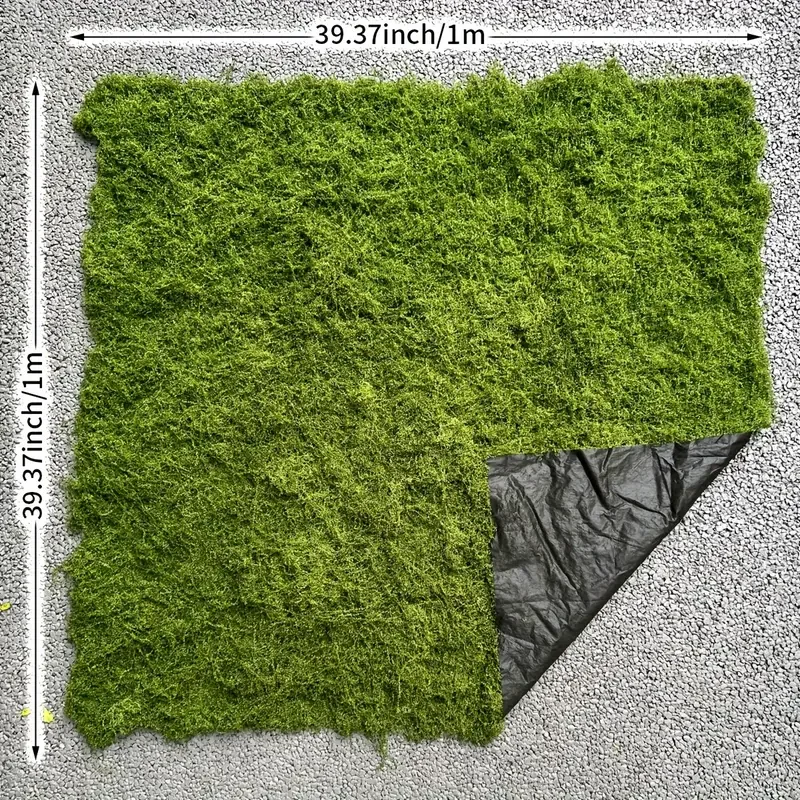

Искусственный моховой ковер для аквариума 100x100 см