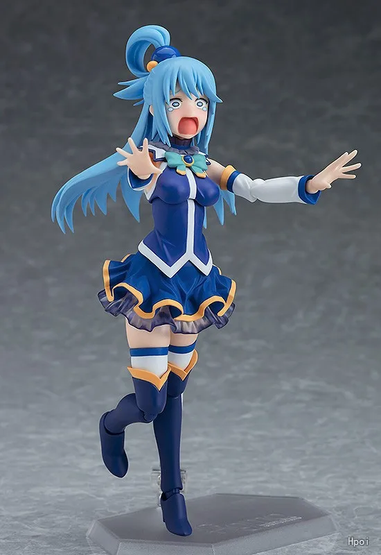 Оригинальная фигурка Max Factory Figma # 399 Kono Subarashii Sekai Ni Syukufuki Wo! Коллекционная модель-фигурка Аква из аниме, подарок (art.: 3920d7f401a67) - 3920d7f401a67