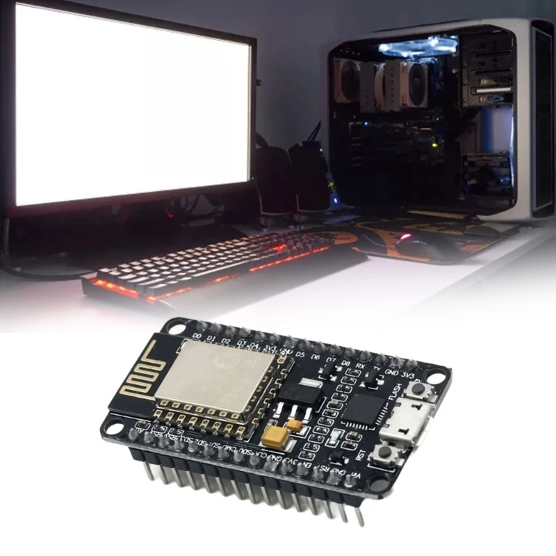 ESP8266 NodeMCU ESP12E Интернет-плата для разработки 4 МБ флэш-беспроводной модуль 896C