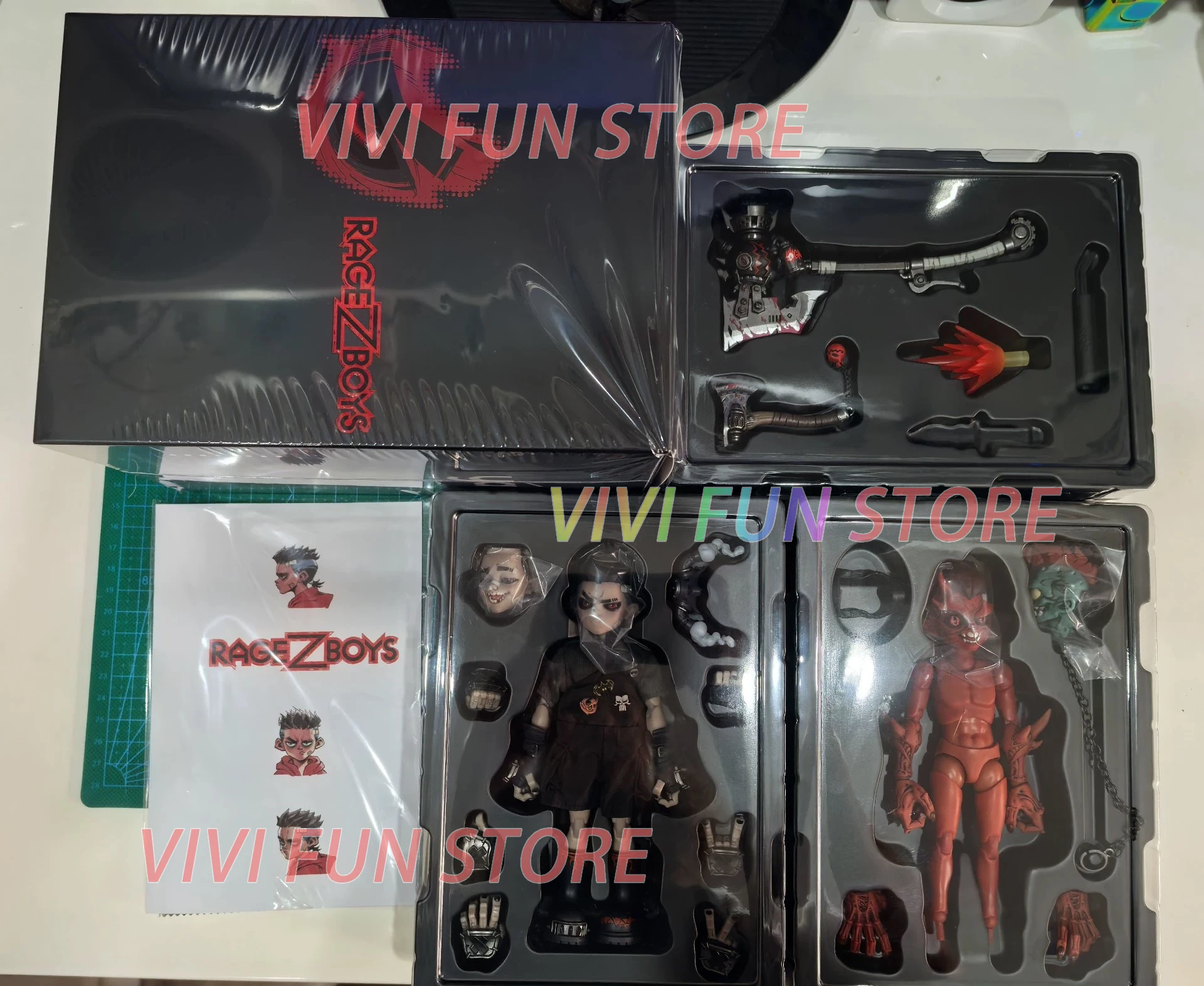 В наличии D_ONE STUDIO RAGE-ZBOYS Ya Zai Out of control edition 112 Подвижная модель-игрушка (art.: 3920dbfb6477b) - 3920dbfb6477b