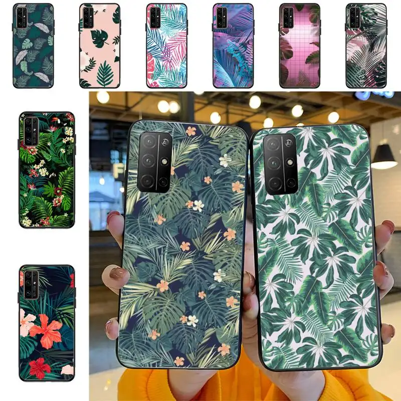 

Tropical Palm Trees Phone Case for Huawei Honor 10 i 8X C 5A 20 9 10 30 lite pro Voew 10 20 V30