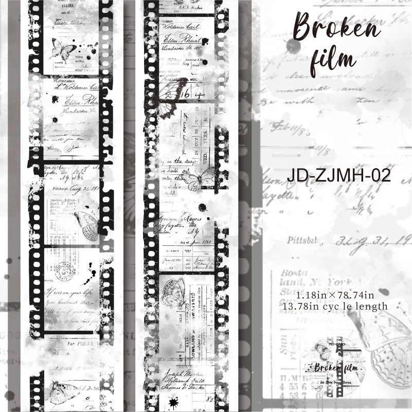 

Винтажная пленка для размазывания JD-ZJMH-01