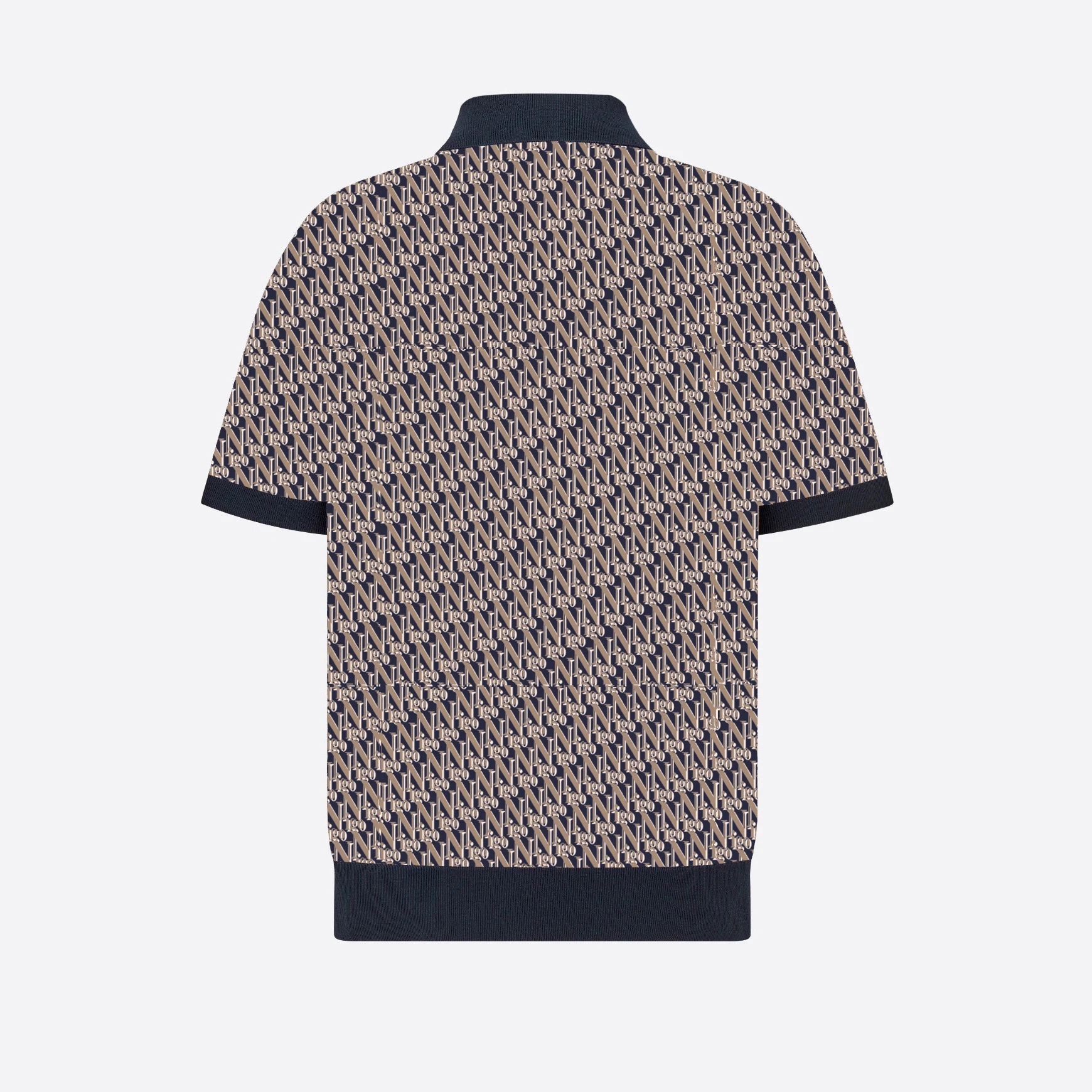 

NIGO Short Sleeve T-Shirt in Blue Cotton Polo Shirt #nigo4458