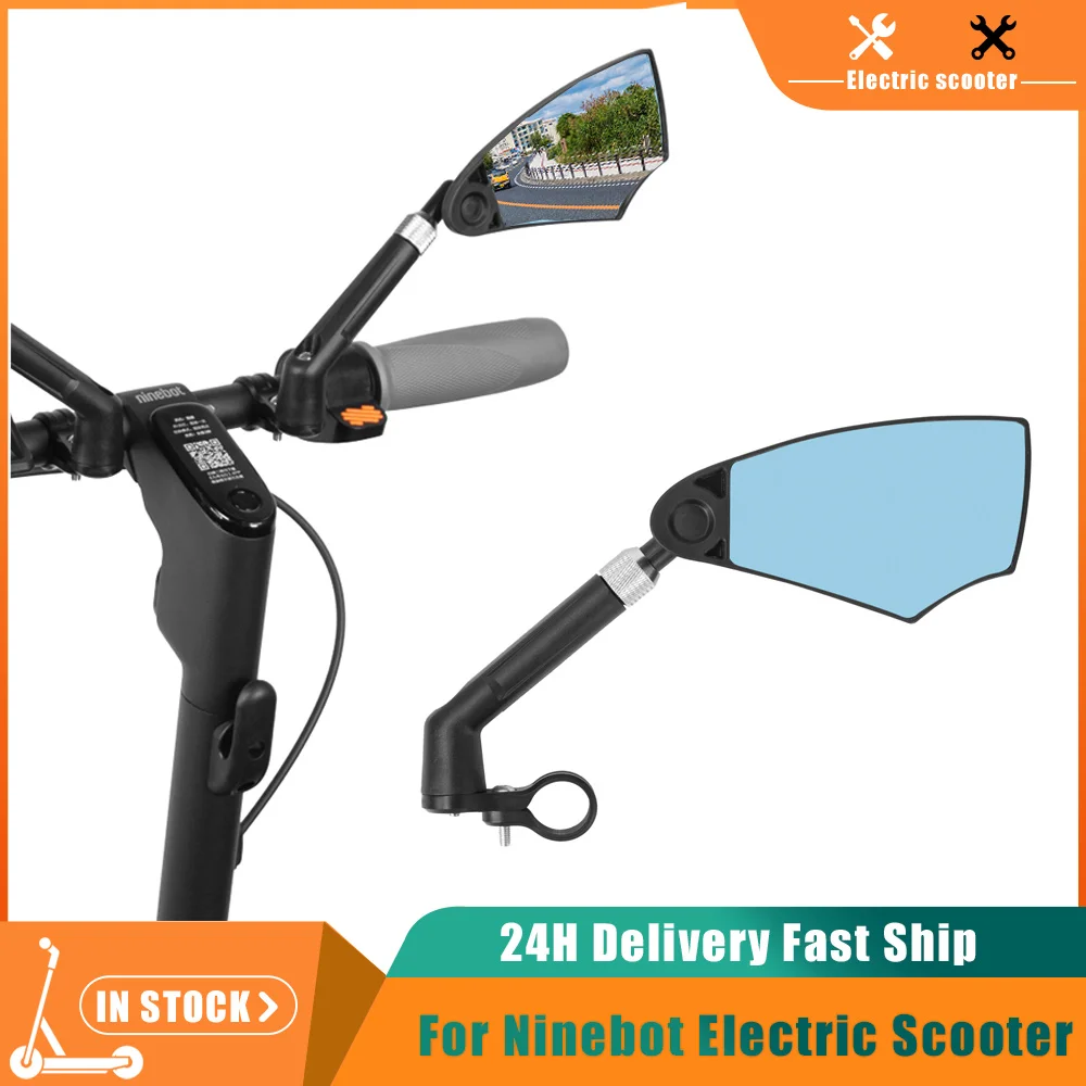 

Rear View Mirror Accessories Electric Scooter Handlebar Left Right Mirror For Ninebot F20 F30 F40 For Xiaomi M365 Pro Pro2 Parts
