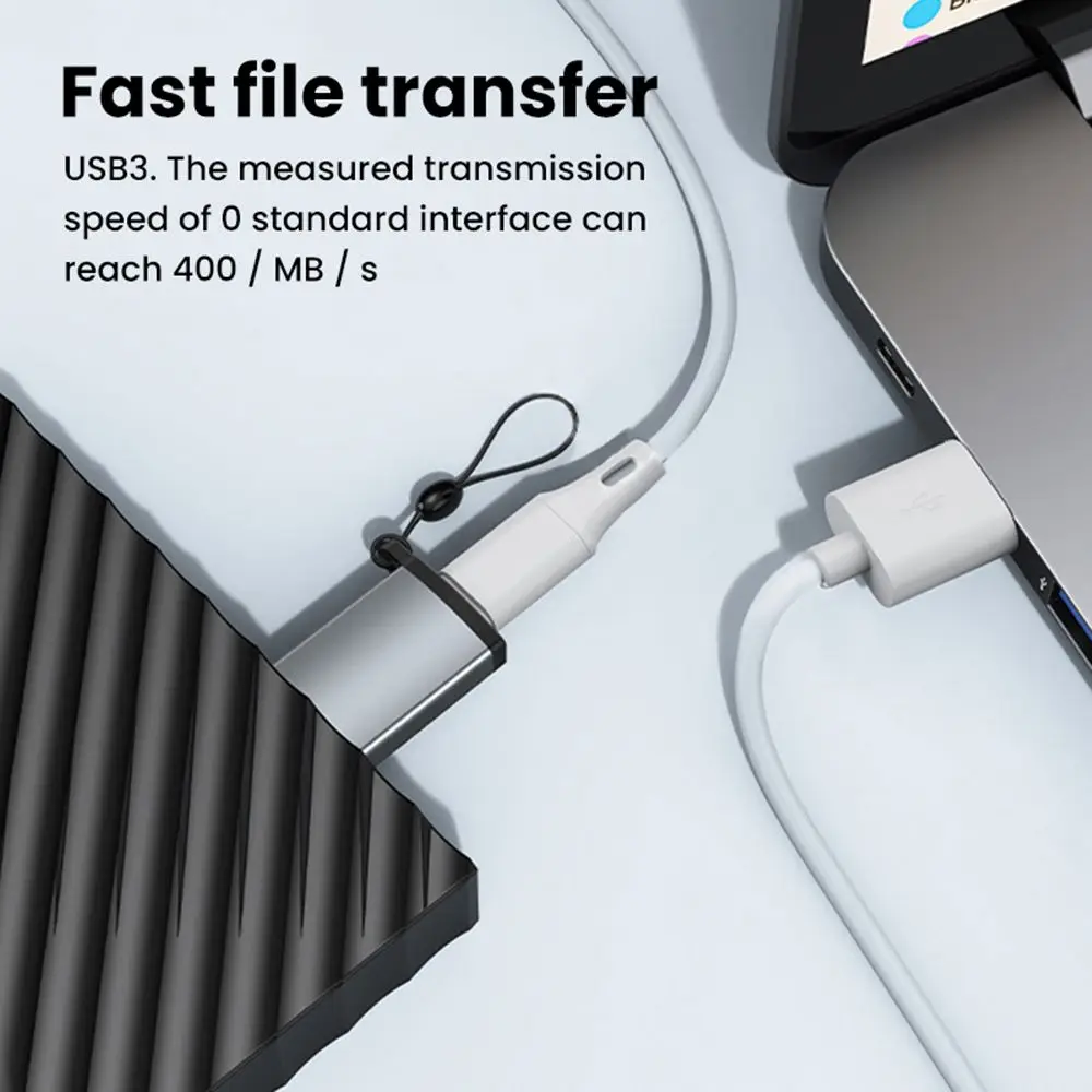 Алюминиевый сплав мобильный жесткий диск HDD USB C в 3.0 Micro B конвертер мама-папа Type-C OTG