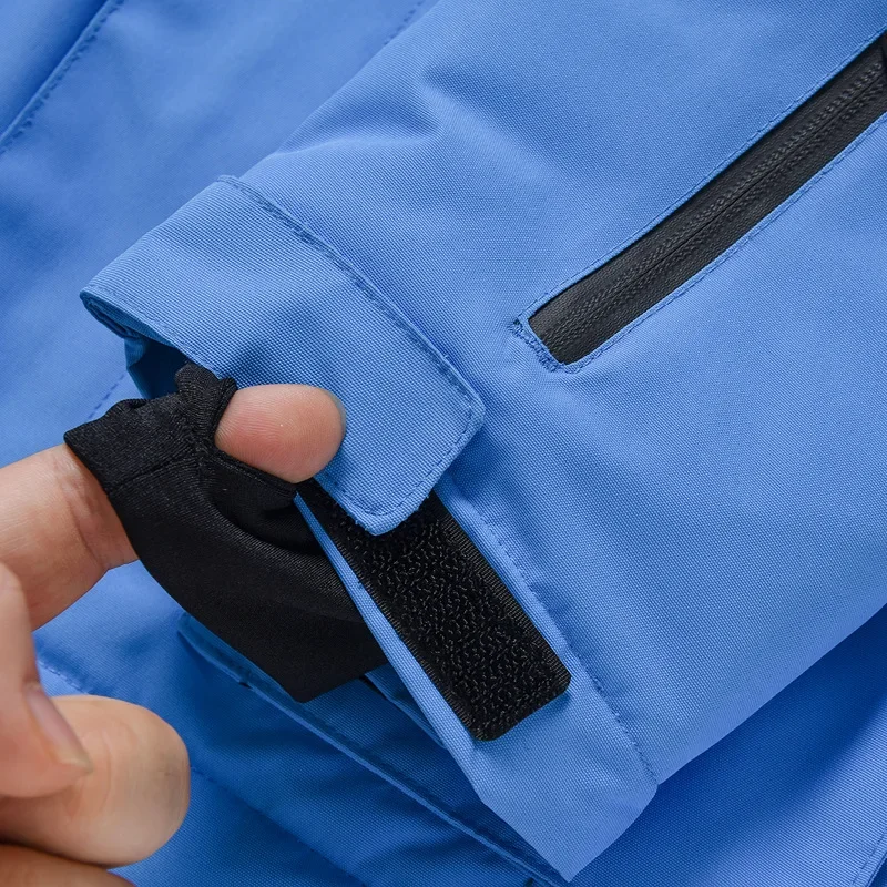 Новый детский лыжный костюм для мальчиков и девочек детская рабочая одежда