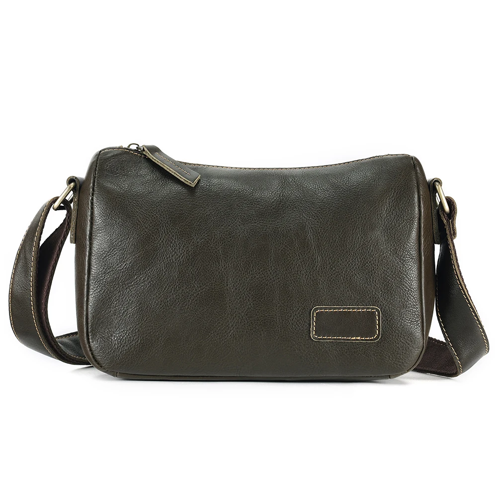 Сумка кросс-боди мужская из воловьей кожи