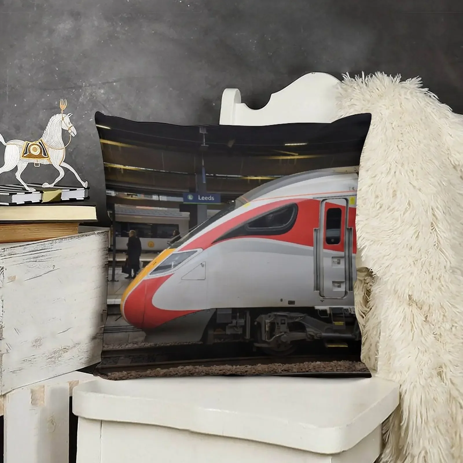 LNER Azuma высокоскоростной поезд декоративная подушка Рождественские наволочки