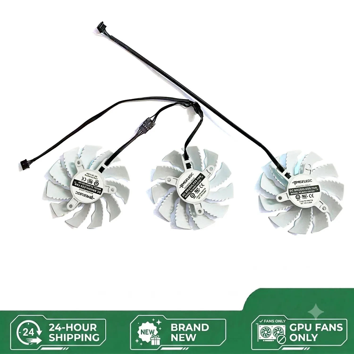 Фото НОВЫЙ PLA09215S12H 4PIN 82MM для Gigabyte GeForce RTX 3070 VISION OC 8G и Gigabyte GeForce RTX 3060 Ti VISION OC 8G LHR №3