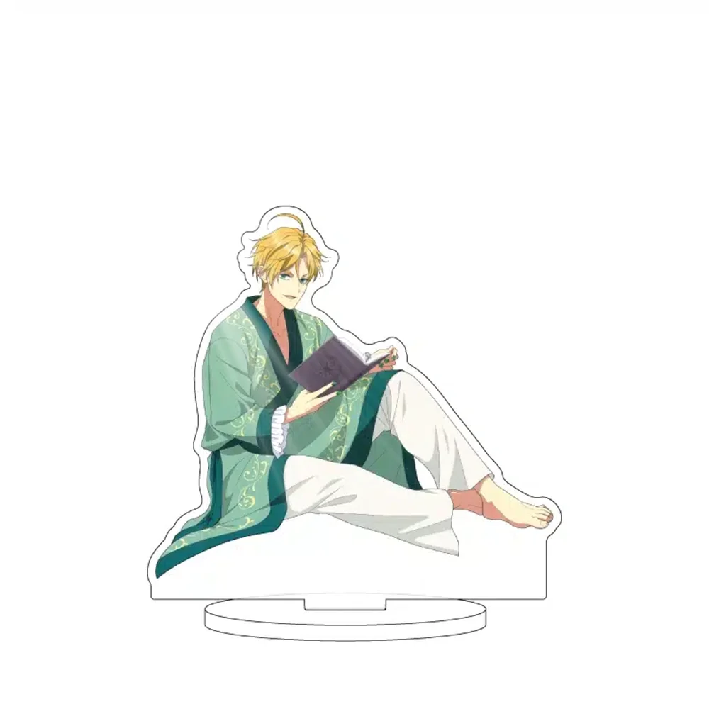 Фото Аниме Obey Me! Люцифер Мамон-Левиафан Сатана Асмодус Вельзебул Белфор Косплей Акриловая подставка Модель Тарелка №5