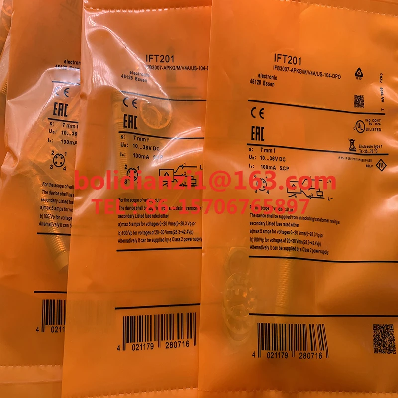 Оригинальный датчик цельнометаллический IFT222 IFT224 IFT225 IFT229 IFT22A цифральный