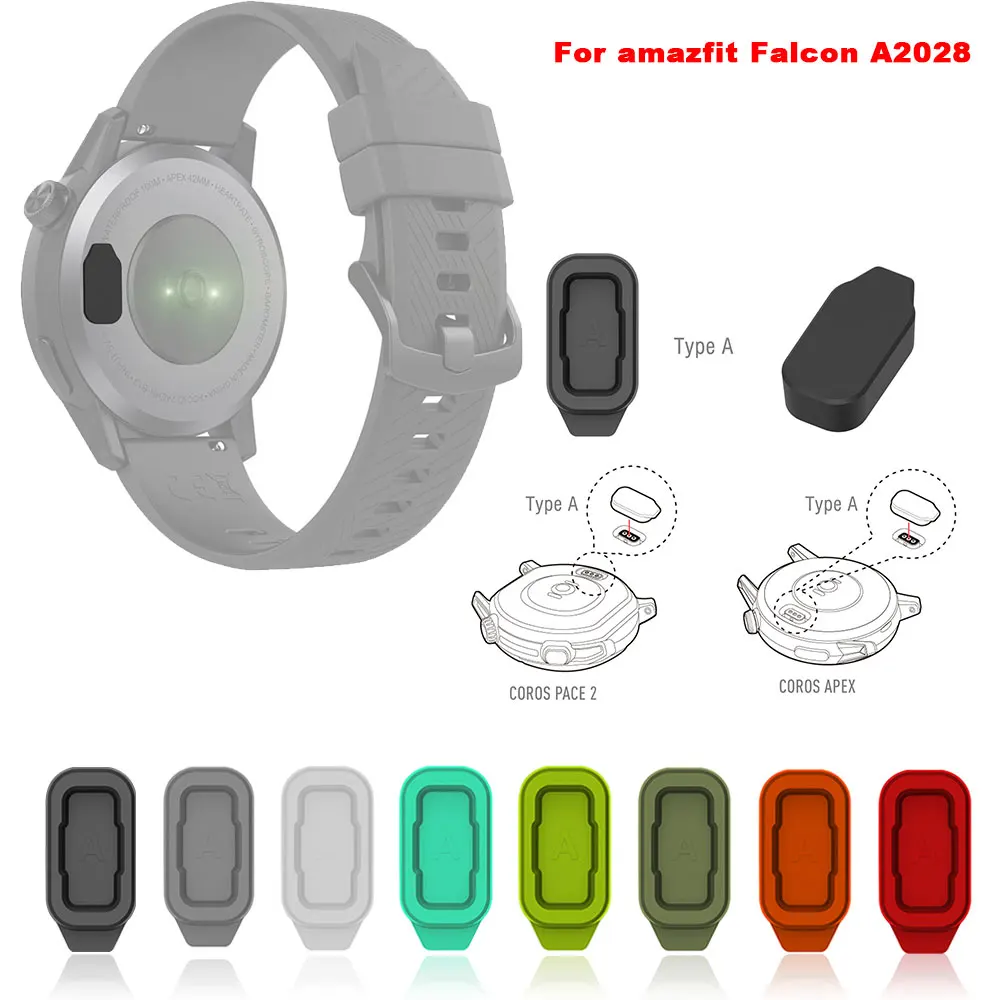 

Charging Port Dustproof Plug Cover Protector Cap For Huawei Amazfit Falcon A2028 Smart Watch Accessories Anti-dust Plug Case