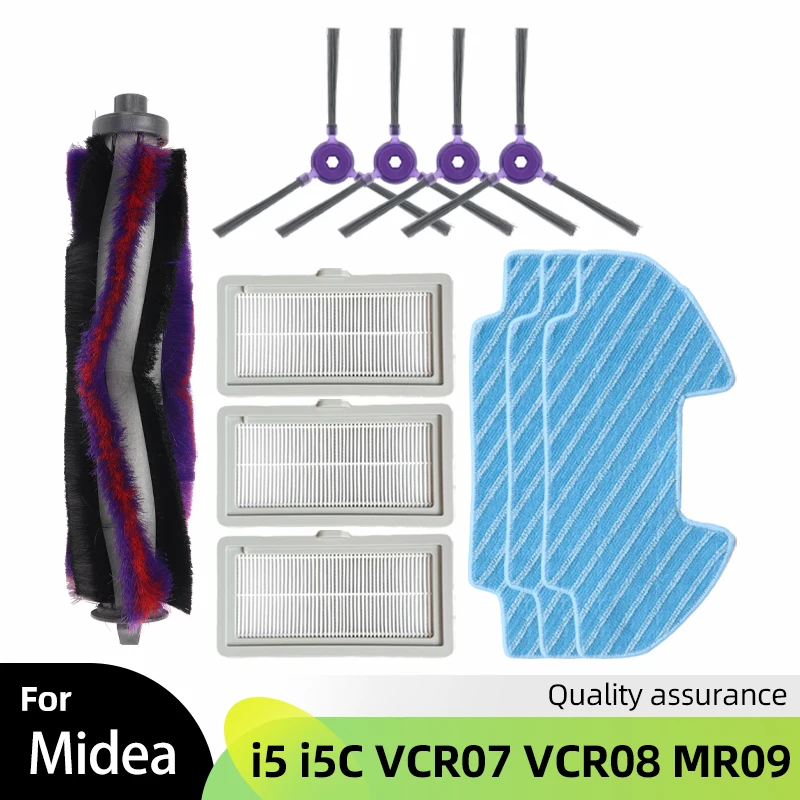 

For Midea i5 i5C VCR07 VCR08 MR09 Samsung VR05R5050WK Vacuum Cleaner Replacement Part Main Side Brush Hepa Filter Mop Cloth