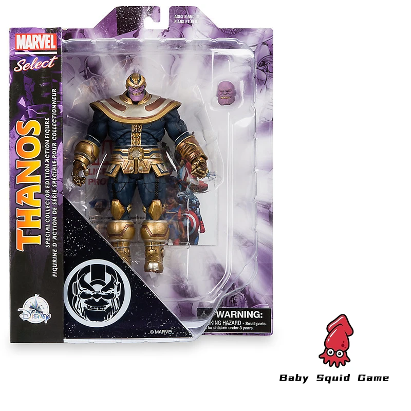 

Diamond Select в наличии Hasbro DST MARVEL Select танос 7 дюймов 17 см оригинальная экшн-фигурка Модель Игрушка коллекция хобби подарок