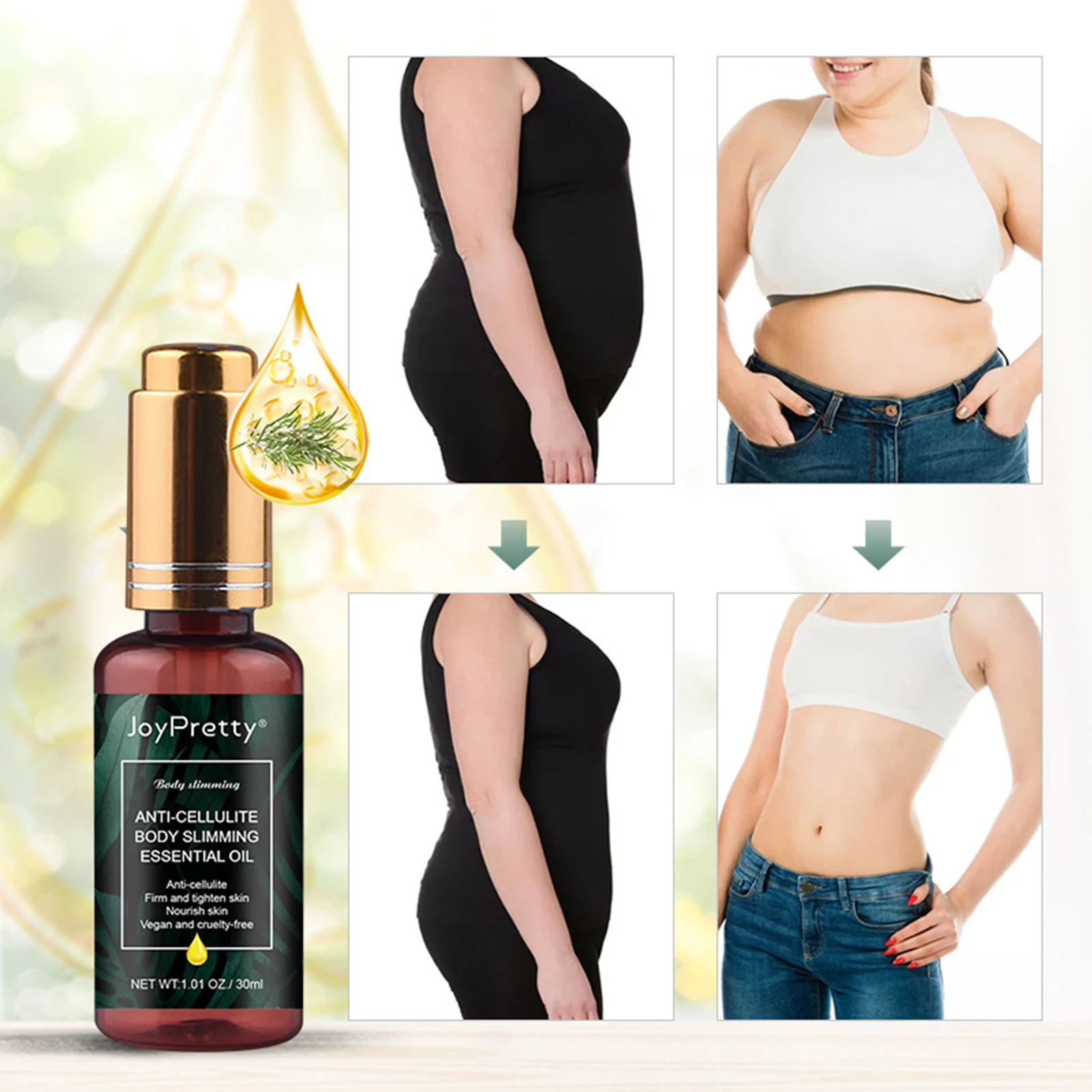 Масло для похудения антицеллюлитное массажное масло эфирное потери веса