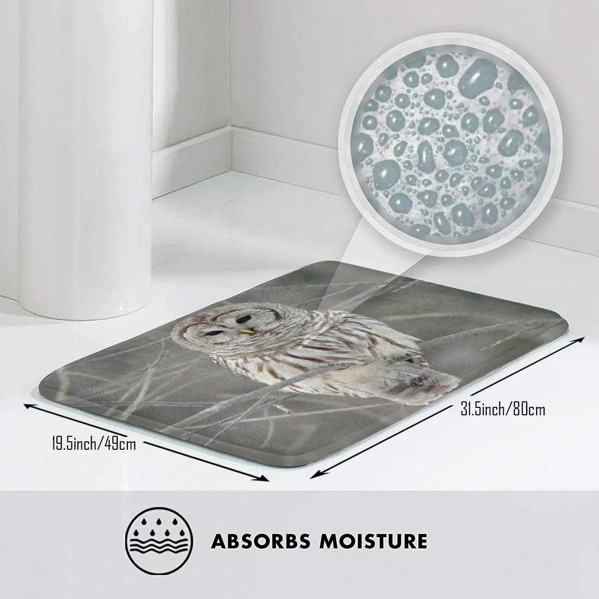 Коврик для ванной с совой ковер дверной коврик скандинавский гостиной дивана