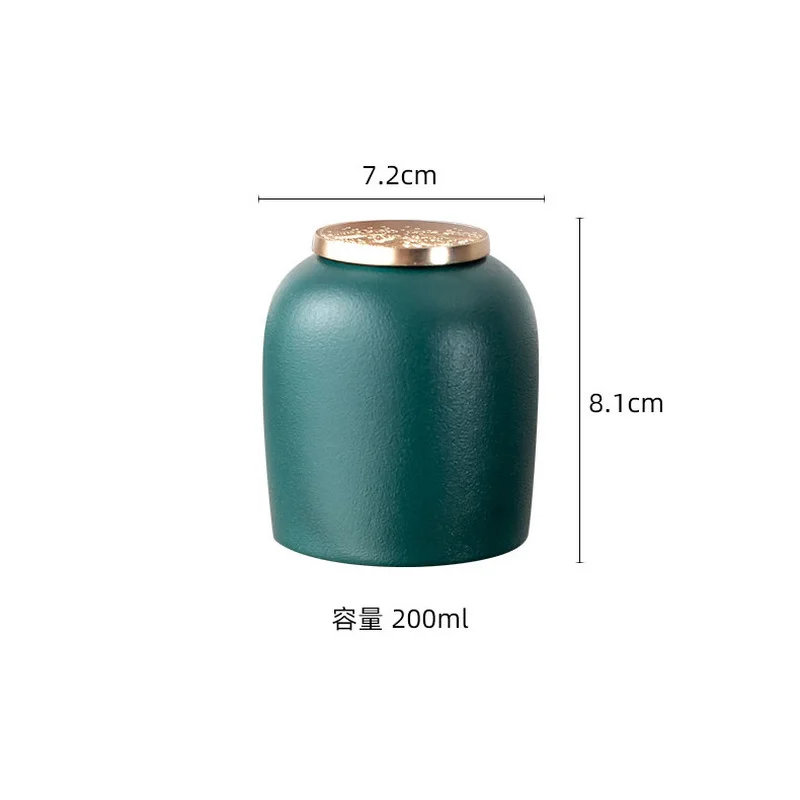 Creative Color Sealed Storage Jars Large Capacity Portable Mini Tea Cans Moisture-Proof Food Candy Crafts Gifts Home Decor |