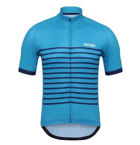 

ENCYMO Classic Men's Short Sleeve Cycling Jersey Bike Shirt Mtb Uniform Clothing Bike Wear Clothes