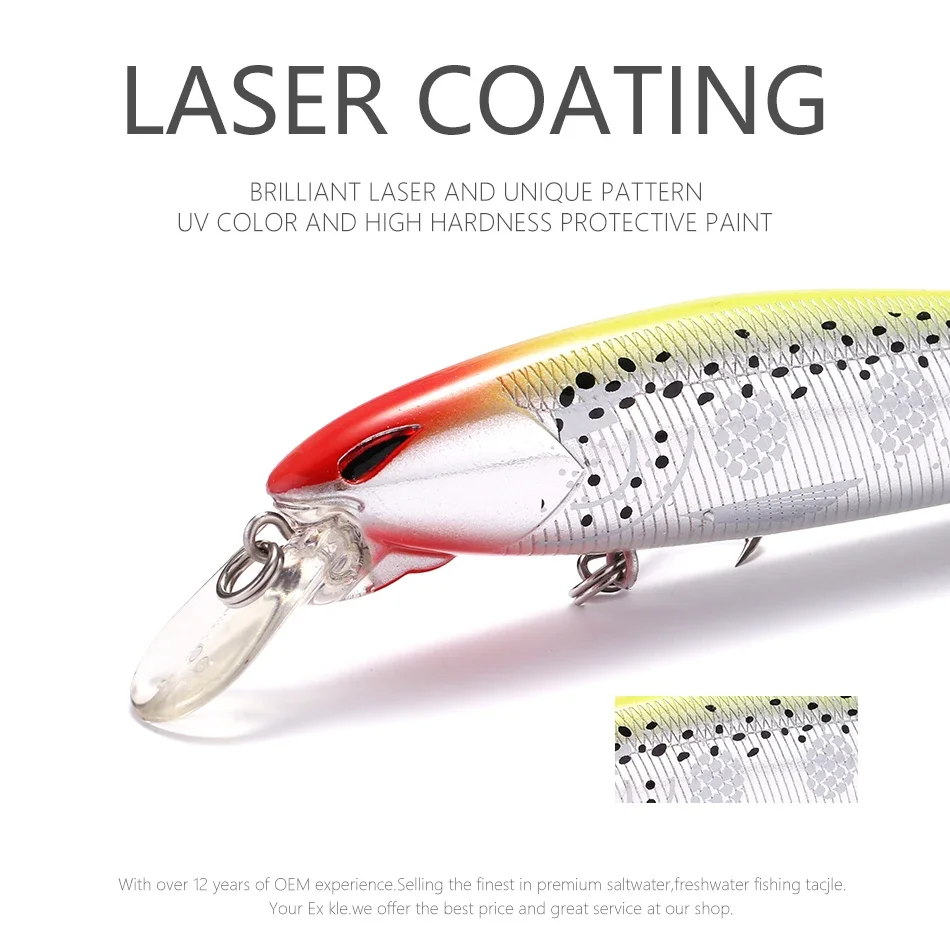 MOOKZZ искусственные рыболовные приманки гольян высококачественные воблеры