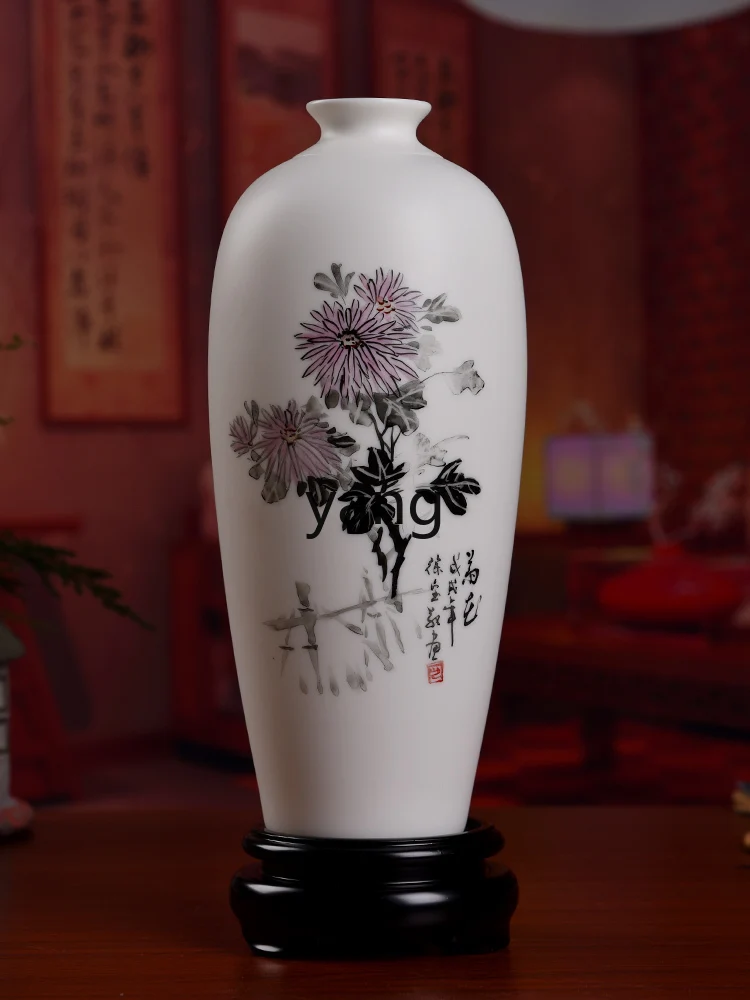 Фарфоровая ваза Yjq с ручной росписью