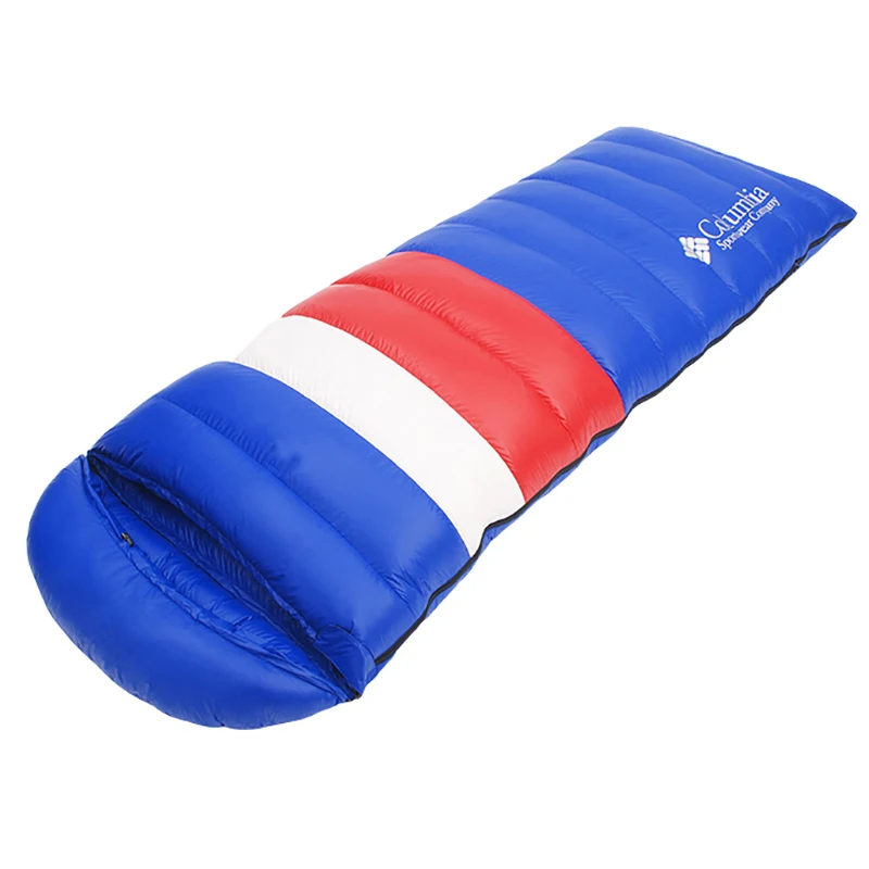 Outdoor Camping Trip Mountaineering Spring Autumn and Winter Special Goose Down Sleeping Bag Down Belt Compression Sleeping Bag