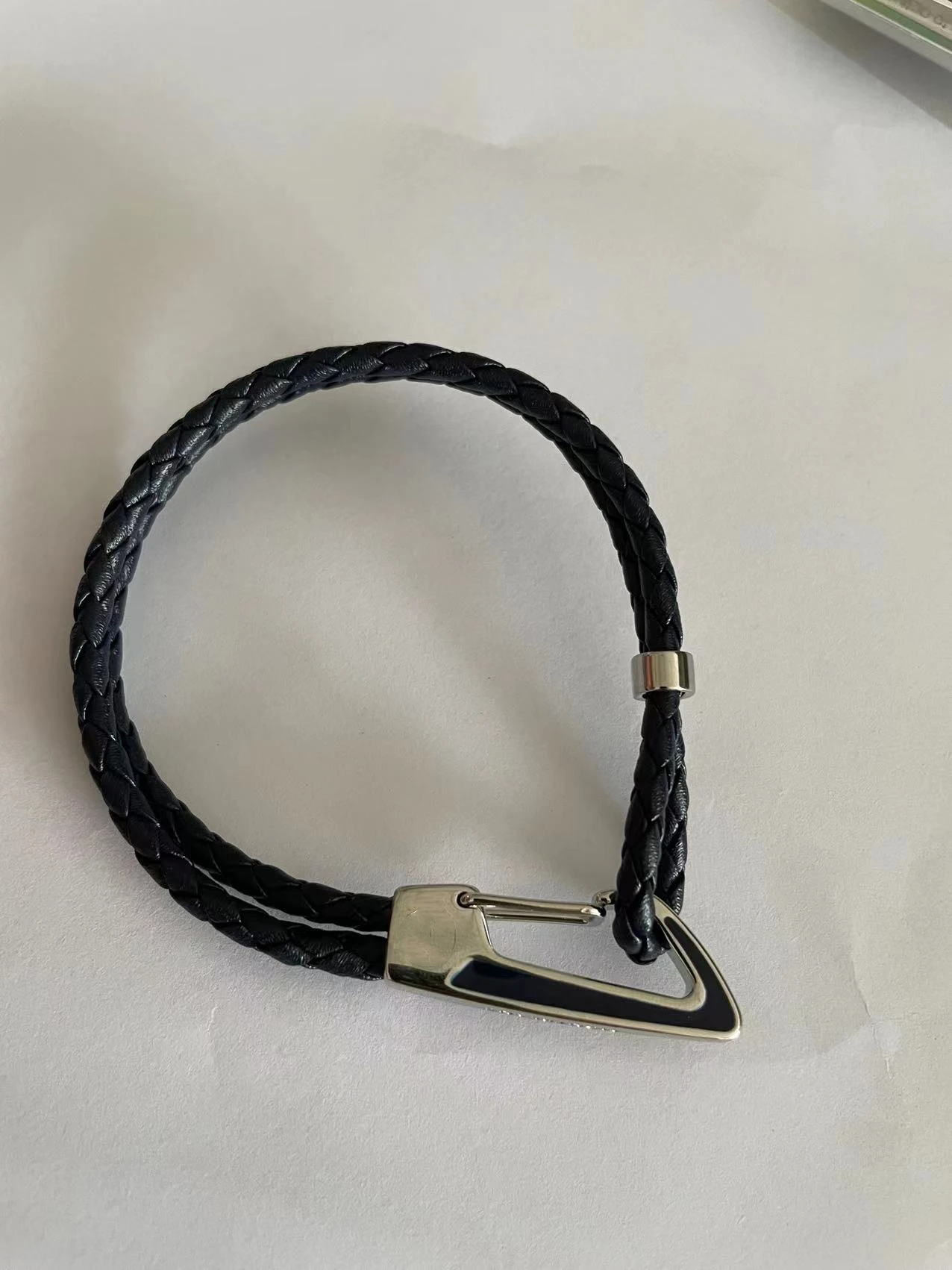 

2022 New Men's Metal Dripping Multilayer Twist Simple Leather Rope Bracelet