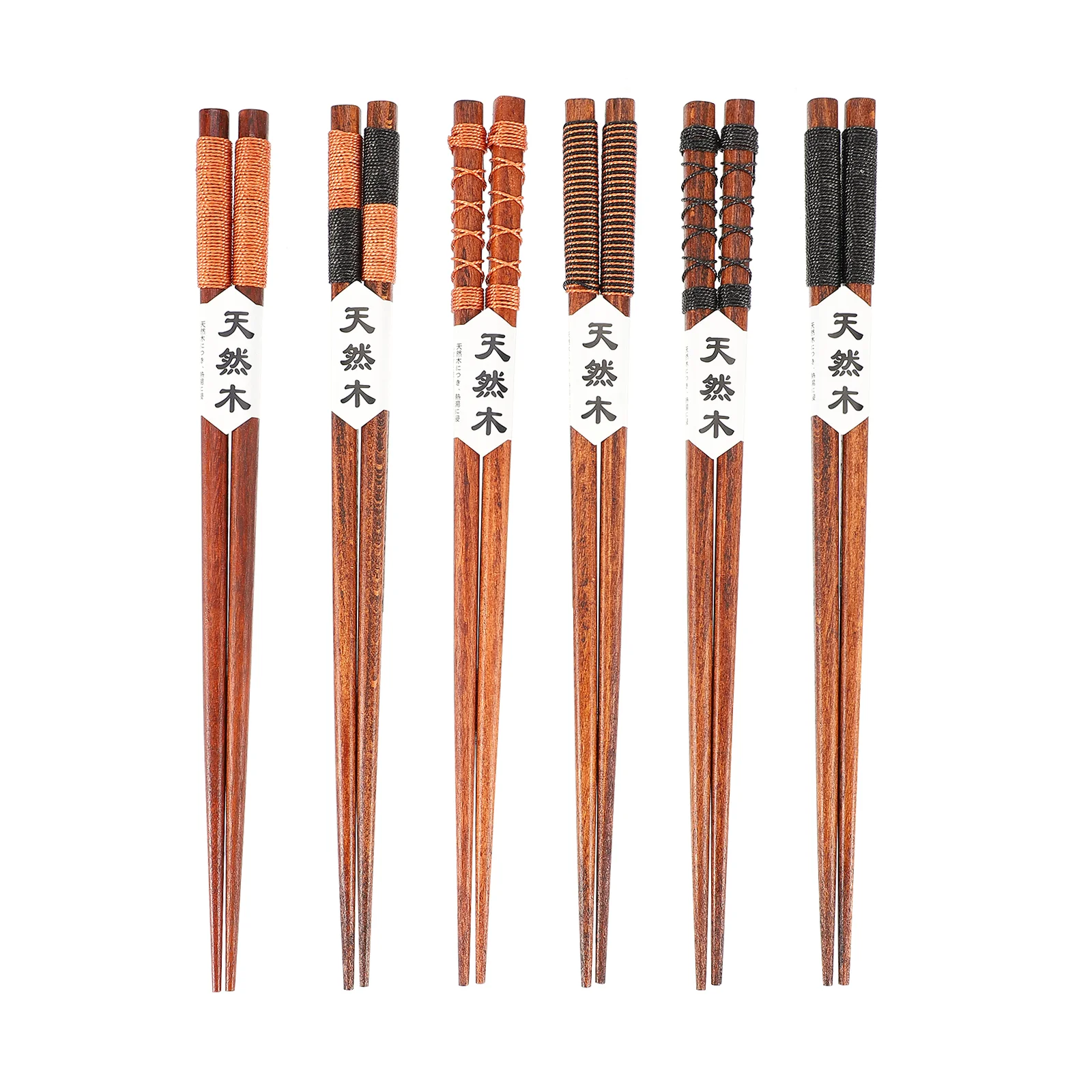 

Wood Chopsticks Hot Pot Stainless Flatware Non-slip Cooking Long Wooden Frying Chinese