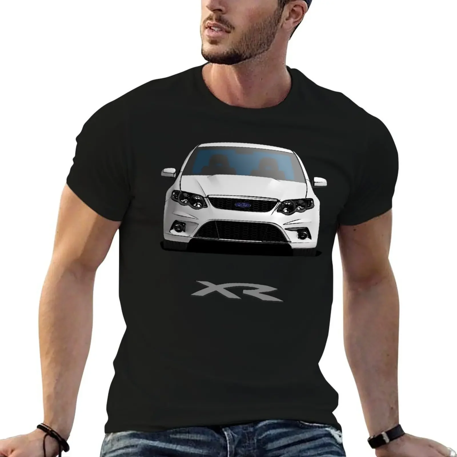 Футболка FG XR забавные подарки футболки большого размера мужская футболка с