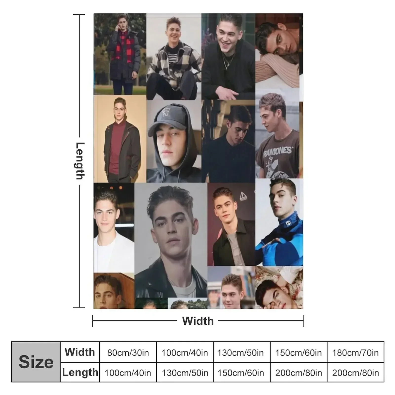 Hero Fiennes Tiffin Design Throw Blanket Sofa Thin Luxury Thicken Blankets
