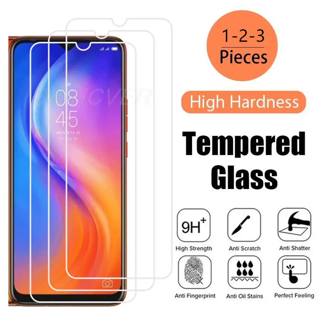 

Закаленное защитное стекло HD для TECNO Spark 5 Air KD6 KD6A 6,95 дюйма, Защитная пленка для экрана TECNO Spark 6 Air