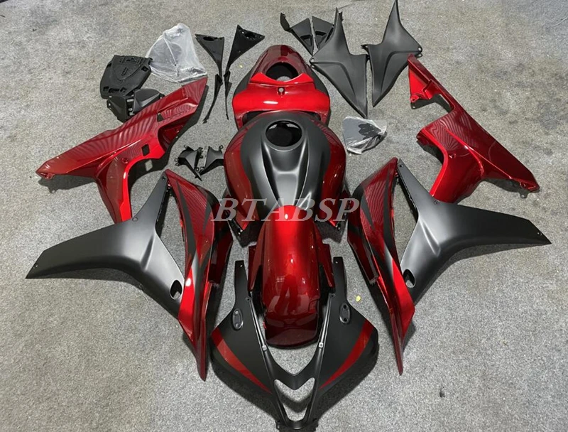 

Новый комплект обтекателей из АБС-пластика для цельного мотоцикла, подходит для HONDA CBR600RR F5 2007 2008 07 08, кузов красного и глянцевого цвета