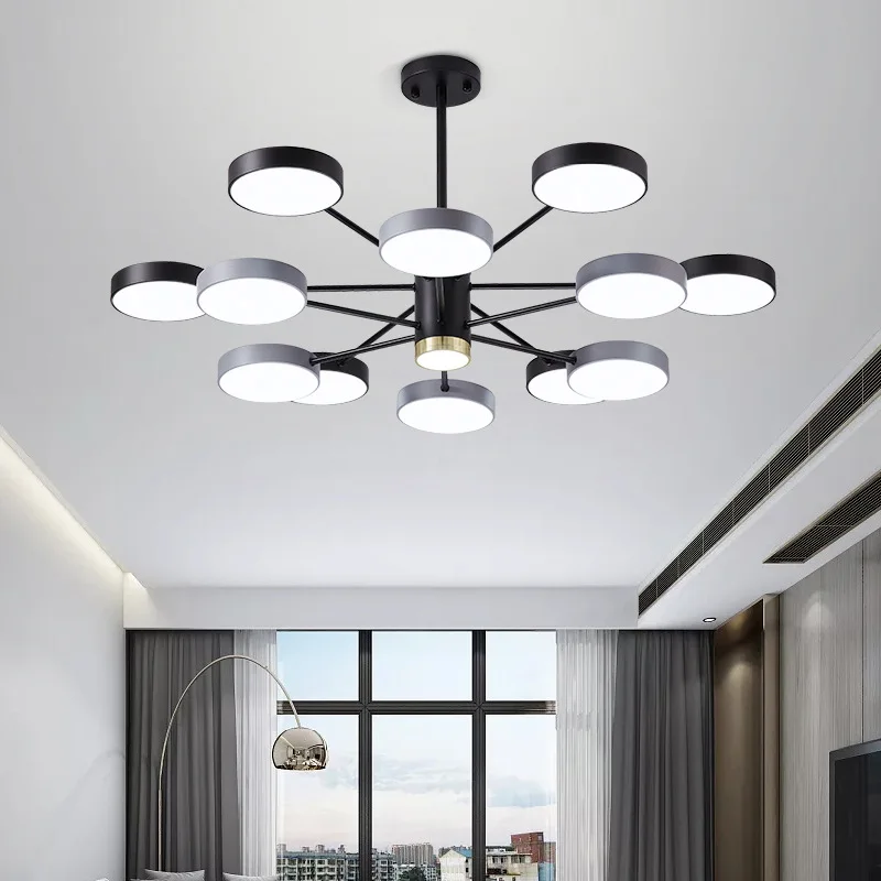 

Ceiling Chandelier New Simple Living Room Light Bedroom Light Creative Simple Dining Room Light Macaron Chandelier