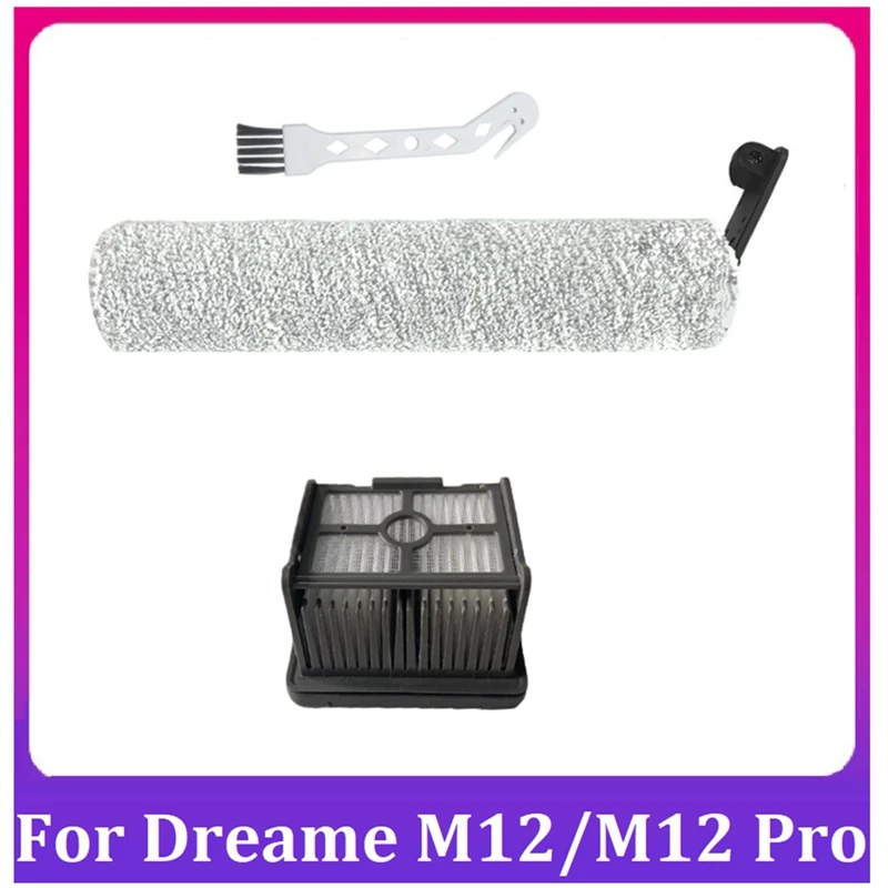 

Моющийся фильтр Hepa для Dreame M12/M12 Pro, основная щетка, запчасти для пылесоса стиральной машины