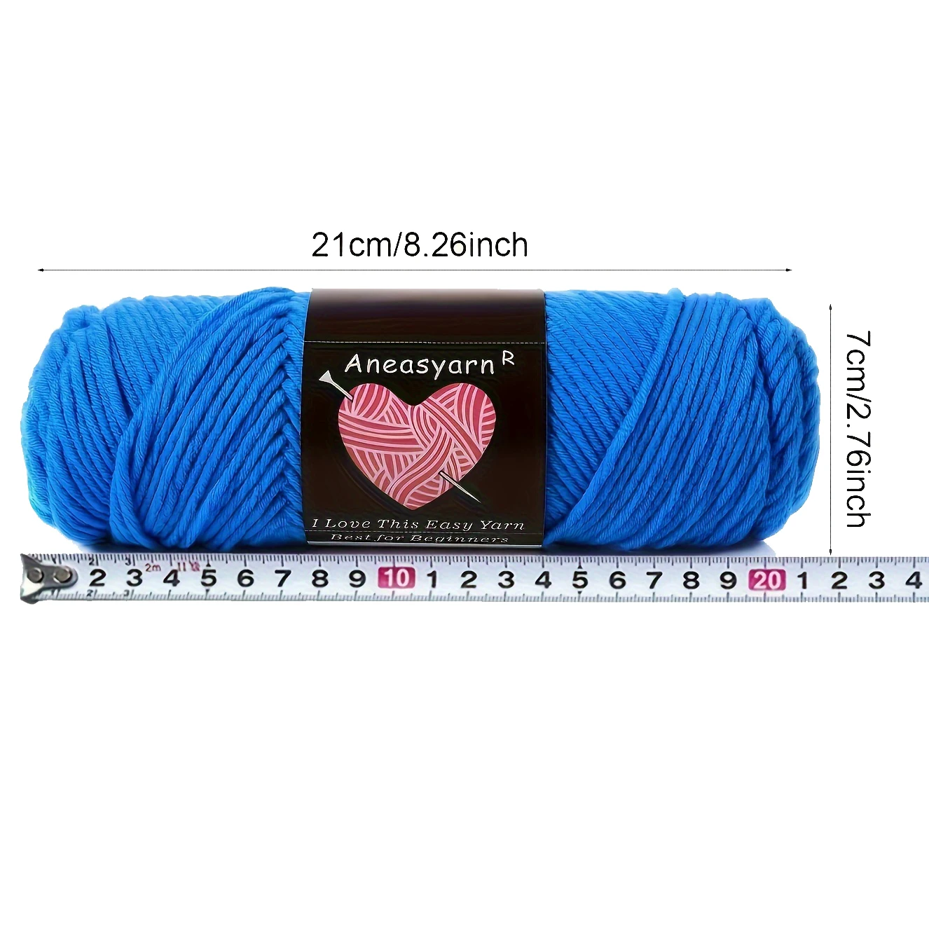 Пряжа из смесового хлопка для ручного вязания. Антибактериальная камвольная