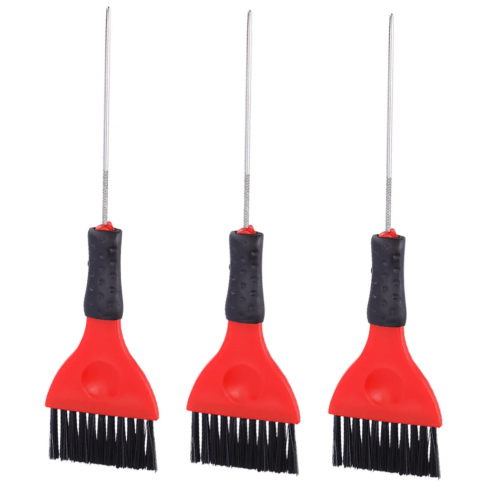 

Hair Brush Dye Tools Coloring Tint Applicator Highlighting Tinting Tail Set Color Kit Professional Pin Highlight Salon Needle