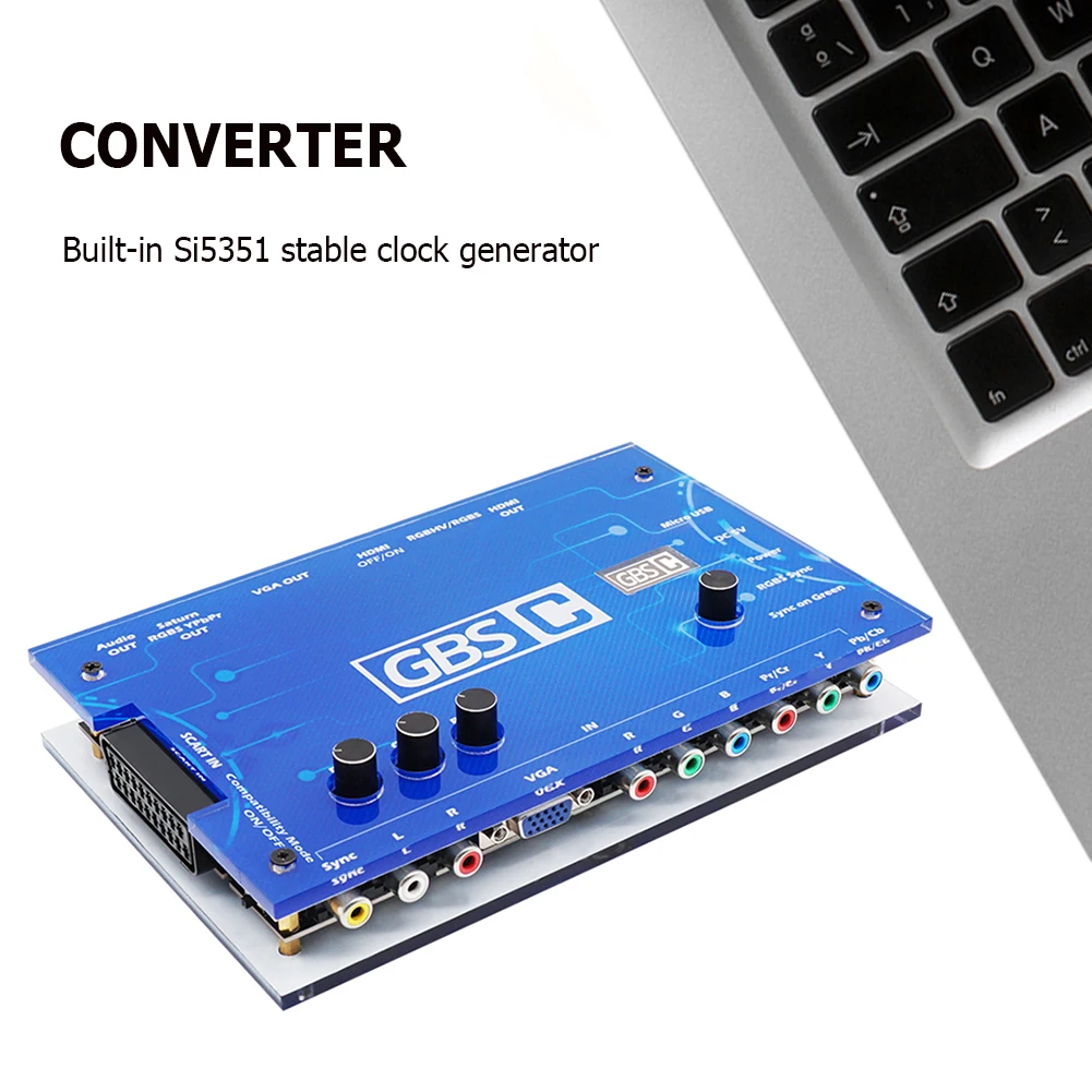 

RGBS VGA Scart Ypbpr Signal To VGA HDMI-compatible Output Game Console Component Converter for SEGA Dreamcast PlayStation2