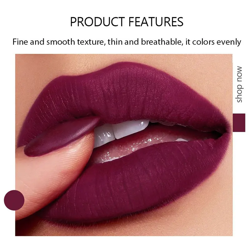 Набор матовых помад 5 цветов