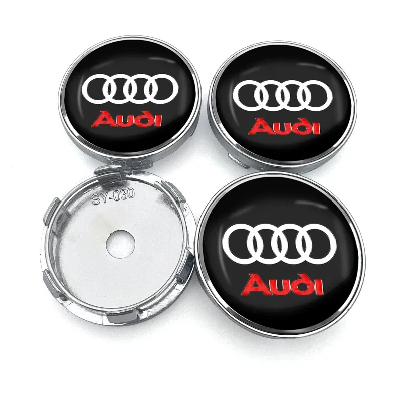 

Комплект Из 4 Колпаков Для Центра Диска Audi Для Моделей C7, C6, C5, B5, B6, B7, B8, B9, D3, Q3, Q5, Q7, TT, A1, A3, A4, A5, A6