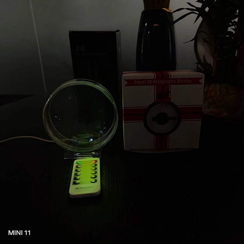 3D Hologram Projector Fan Built-In Bluetooth Speaker Support Image Video For Festival Advertising Logo Displays