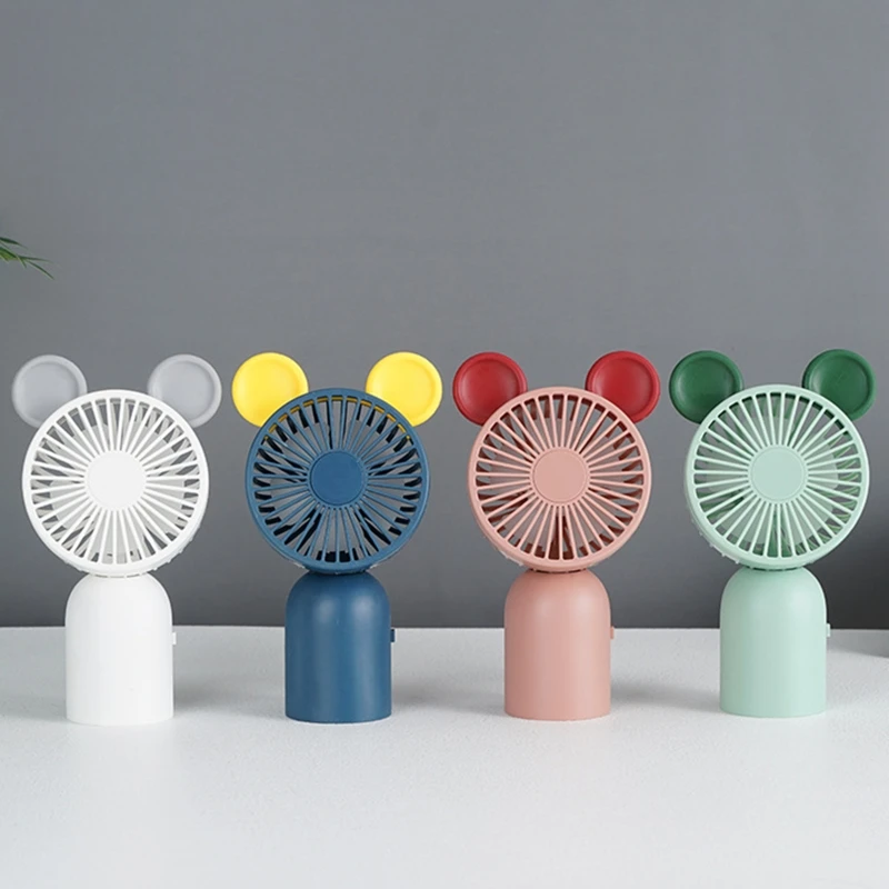 

Portable USB Chargeable Mini Fan Handheld Fans Summer Outdoor Portable Hand Hold Fan Quiet Pocket Fan for Home Outdoor